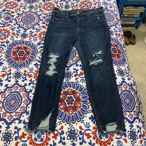 American Eagle Ripped Skinny Jeans